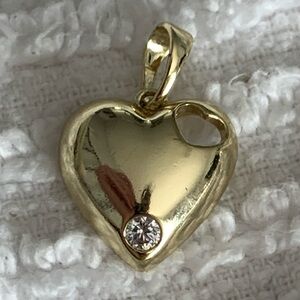 Gold Heart Pendant